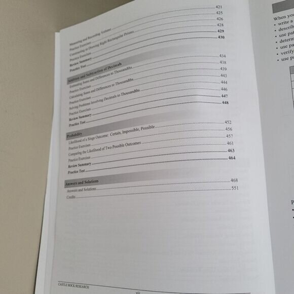 Math 5 Snap Workbook Education Support Resource #0279 - Picture 3 of 4